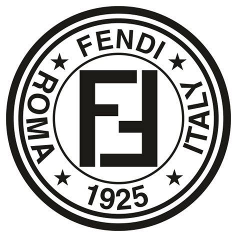 fendi roma italy 1925 logo transparent|Fendi logo clip art images.